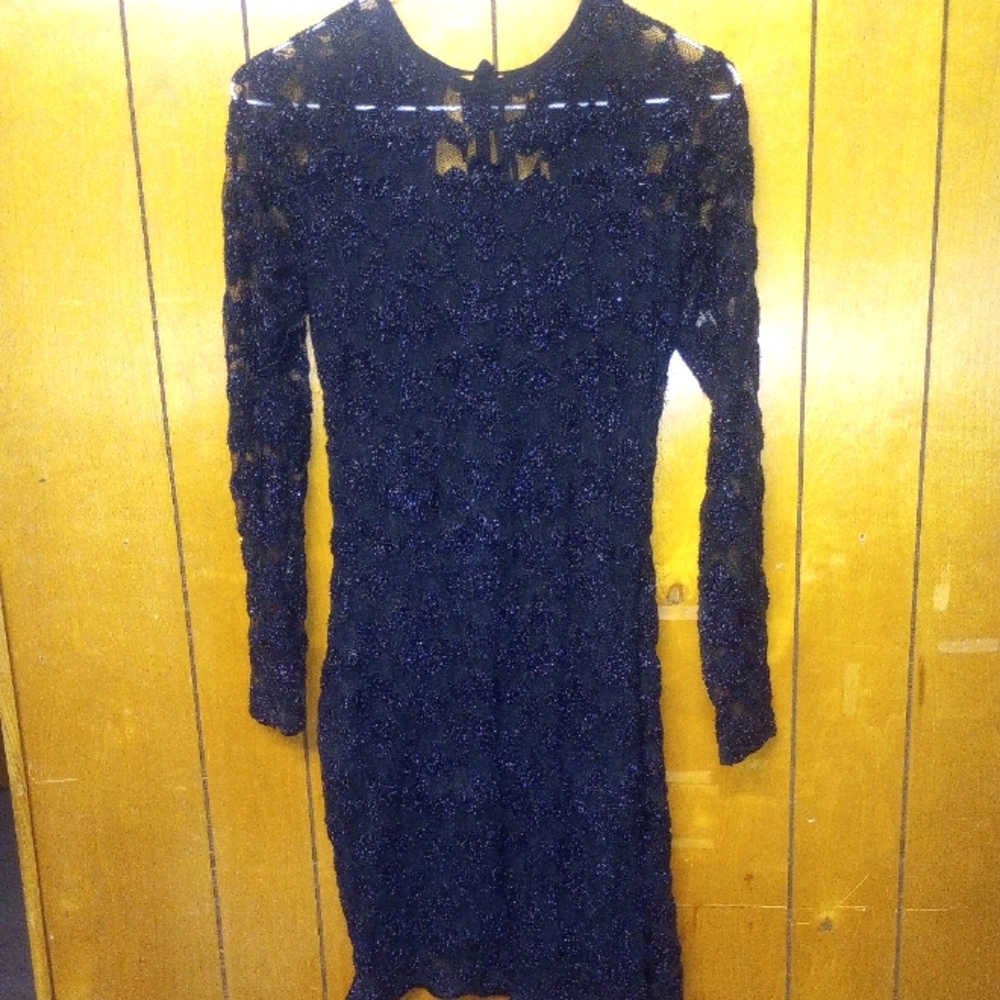 Black sequen dress beautiful brand new